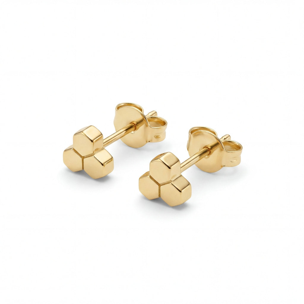 Hexa II stud Ohrringe